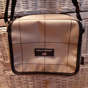 Vintage polo sport crossbody bag